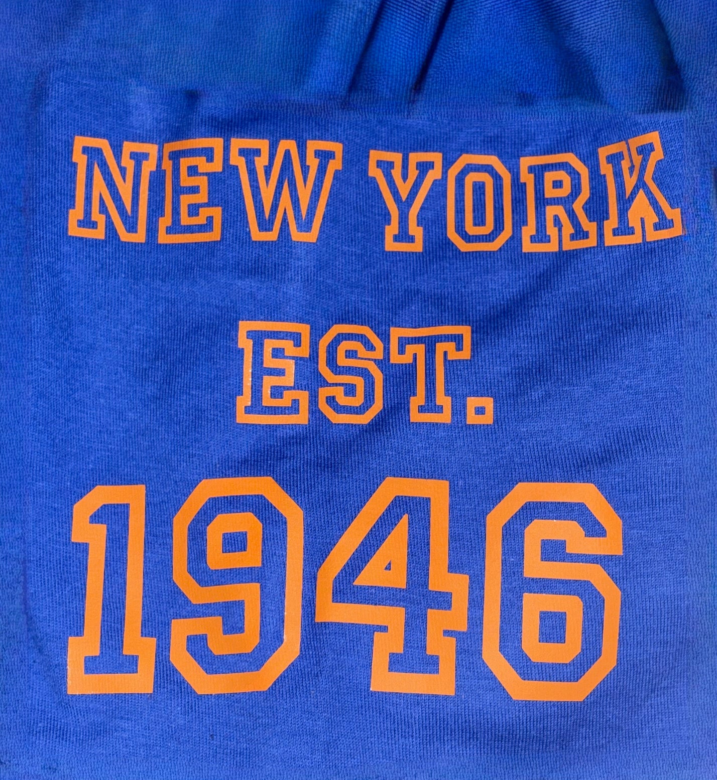 Short Blue Knicks T-shirt